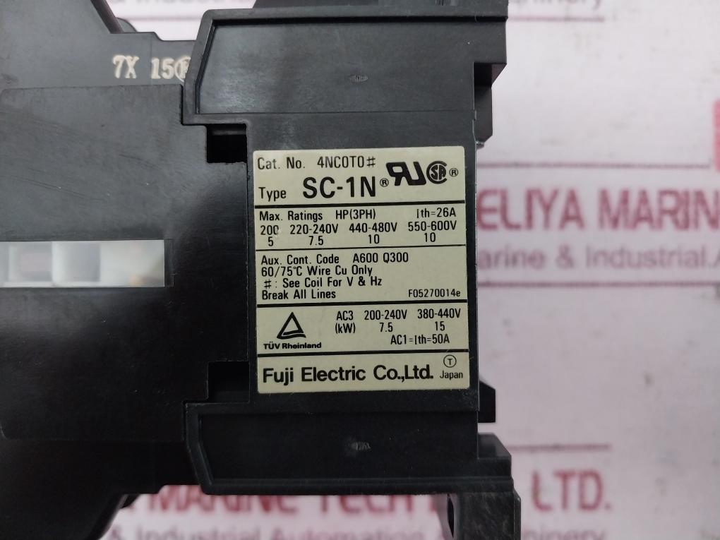 Fuji Electric Sc-1N [26] Magnetic Contactor Coil 100V 50Hz