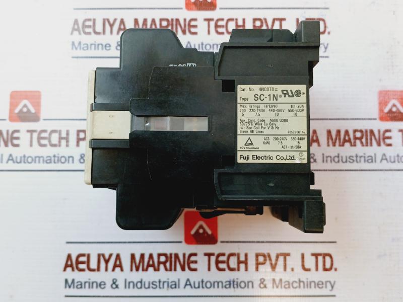 Fuji Electric Sc-1n [26] Magnetic Contactor 60/75°c Wire Cu Only