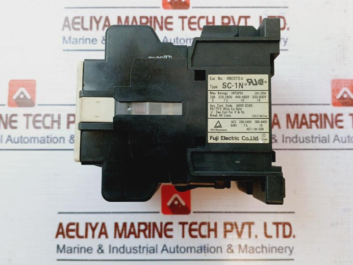 Fuji Electric Sc-1n [26] Magnetic Contactor 60/75°c Wire Cu Only