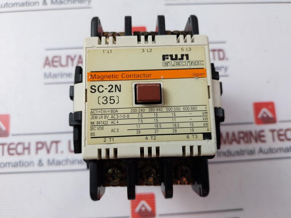 Fuji Electric Sc-2N Magnetic Contactor