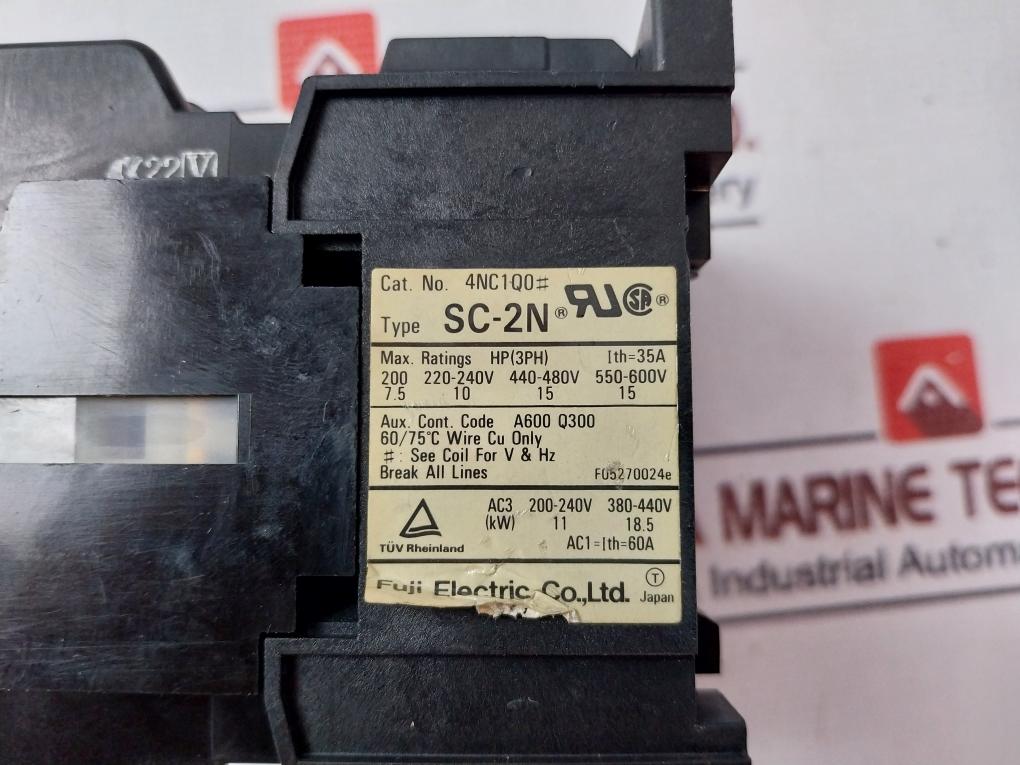 Fuji Electric Sc-2N Magnetic Contactor