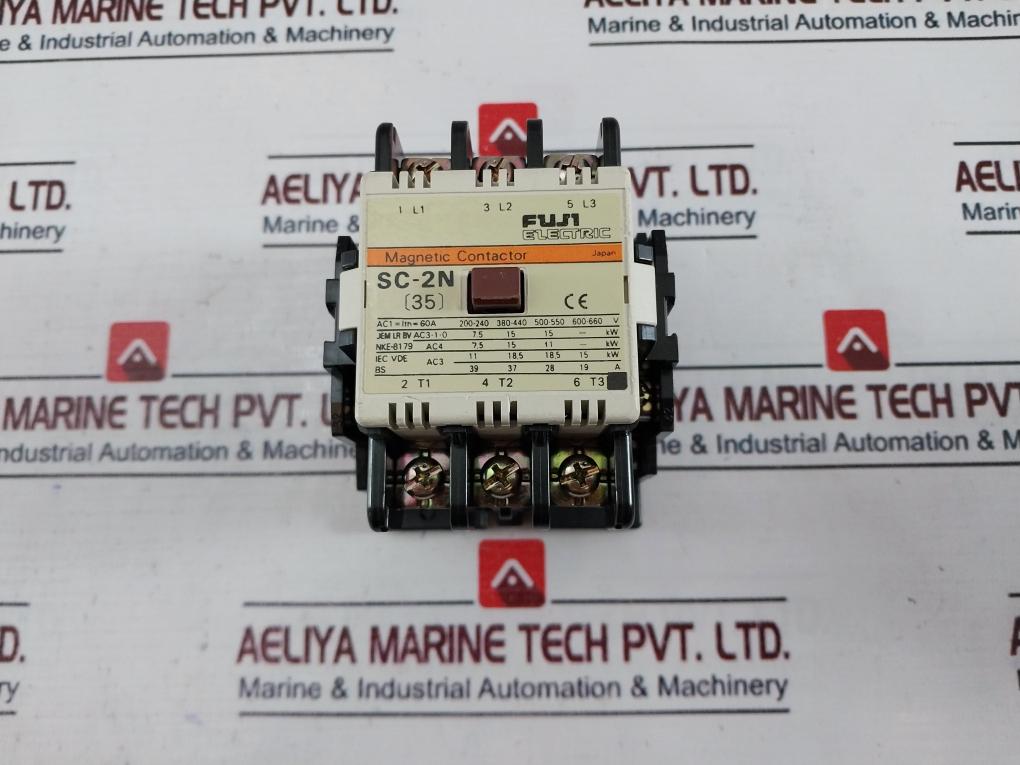 Fuji Electric Sc-2n Magnetic Contactor F05270014G