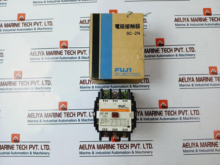 Fuji Electric Sc-2n Magnetic Contactor 35a 50/60hz