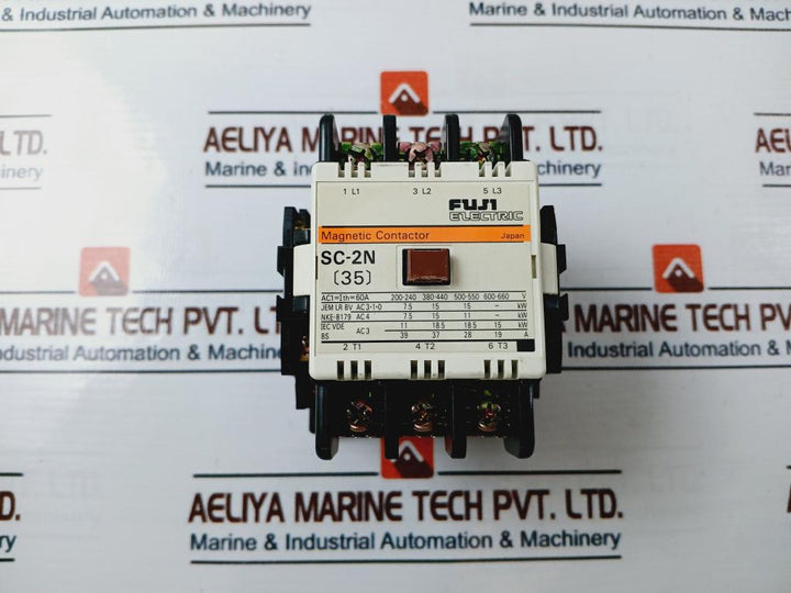 Fuji Electric Sc-2n Magnetic Contactor 35a 50/60hz