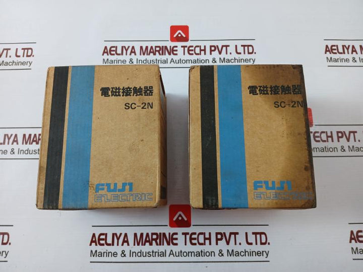 Fuji Electric Sc-2N Magnetic Contactor 4Nc1Q0 60A 100V 50Hz 100-110V 60Hz