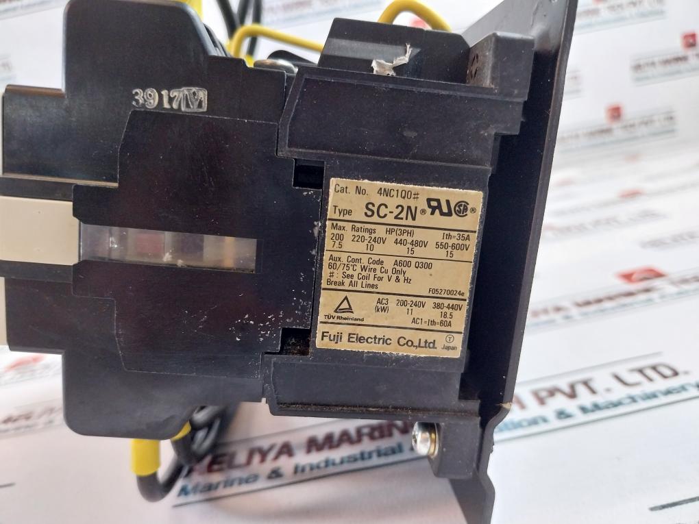 Fuji Electric SC-2N[35] Magnetic Contactor 4NC1Q0 50/60Hz