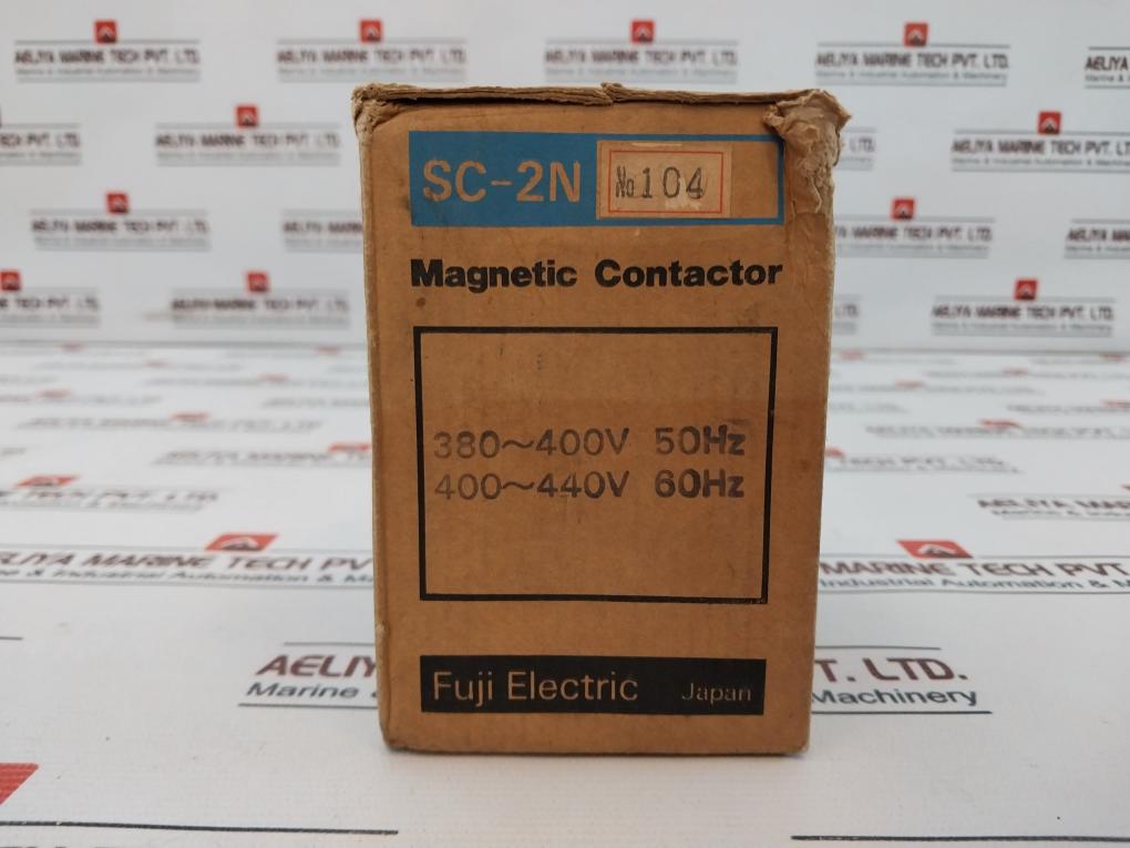 Fuji Electric Sc-2n [35] Magnetic Contactor 60a 380~400v 50/60hz
