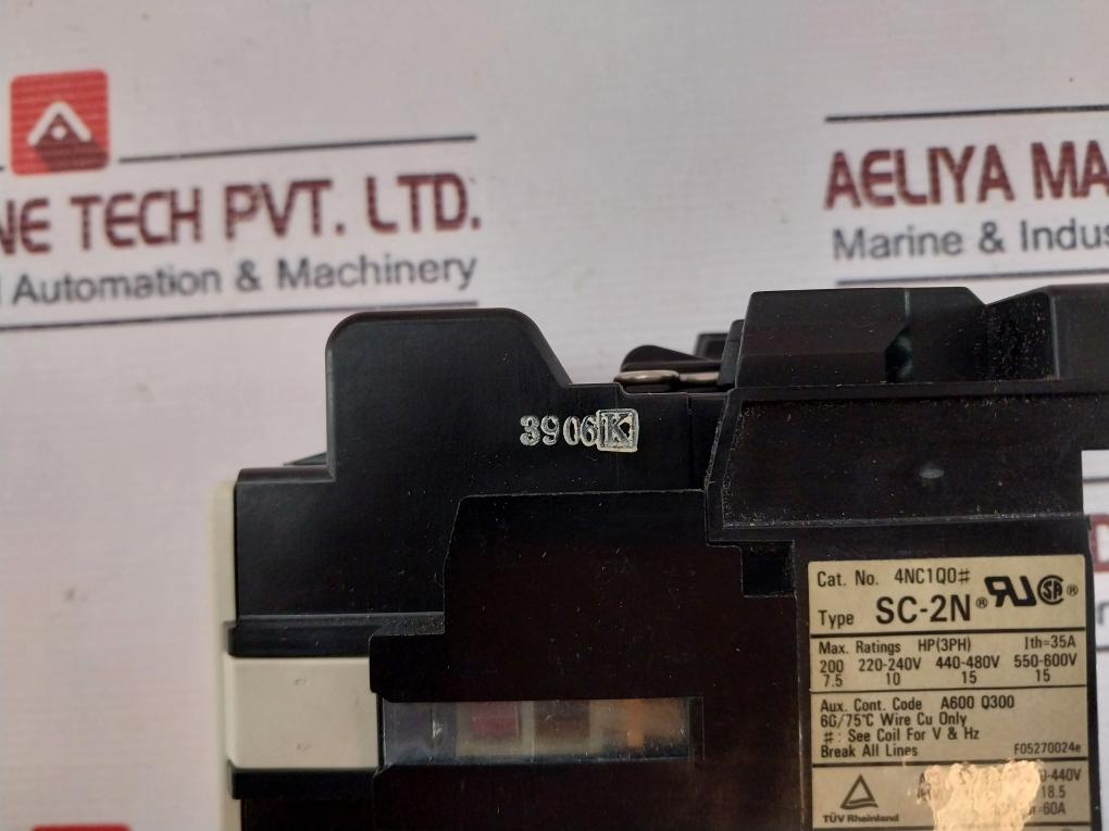 Fuji Electric Sc-2n [35] Magnetic Contactor 60a 380~400v 50/60hz