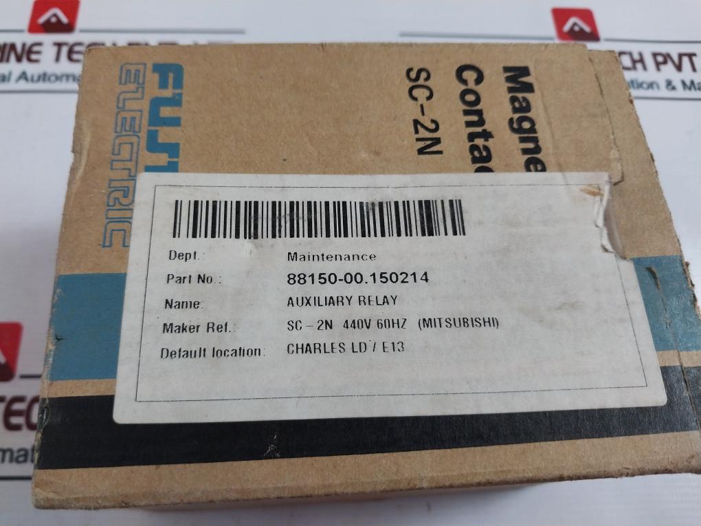 Fuji Electric Sc-2n [35] Magnetic Contactor 88150-00.150214 60a 400-440v 60hz