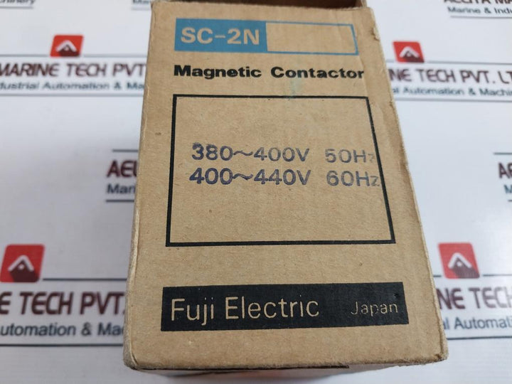 Fuji Electric Sc-2n [35] Magnetic Contactor 88150-00.150214 60a 400-440v 60hz