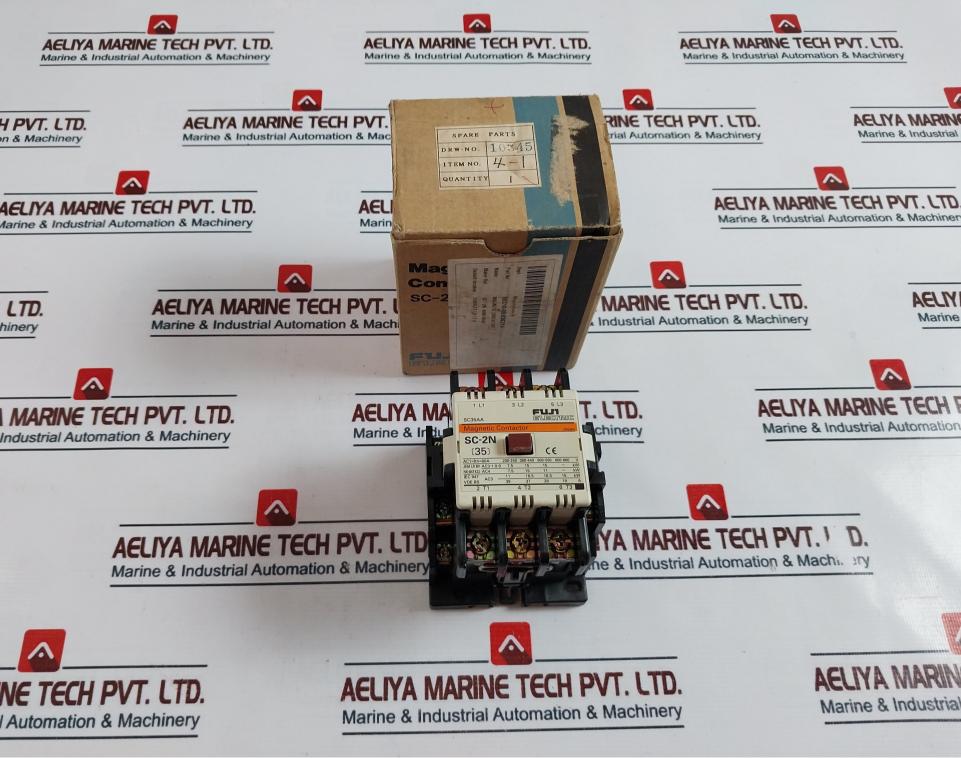 Fuji Electric Sc-2n [35] Magnetic Contactor 88150-00.150214 60a 400-440v 60hz