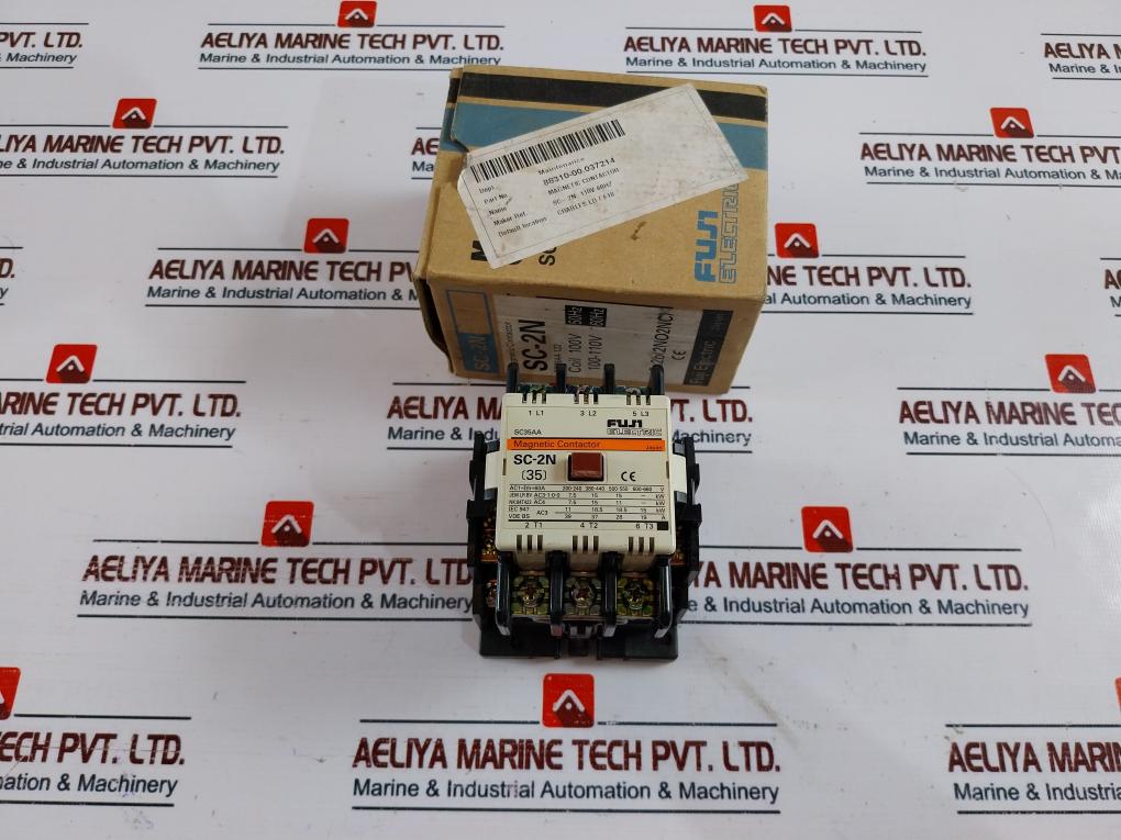 Fuji Electric Sc-2n [35] Sc35aa-122 Magnetic Contactor Sc-2n 3a 100-110v 50/60hz