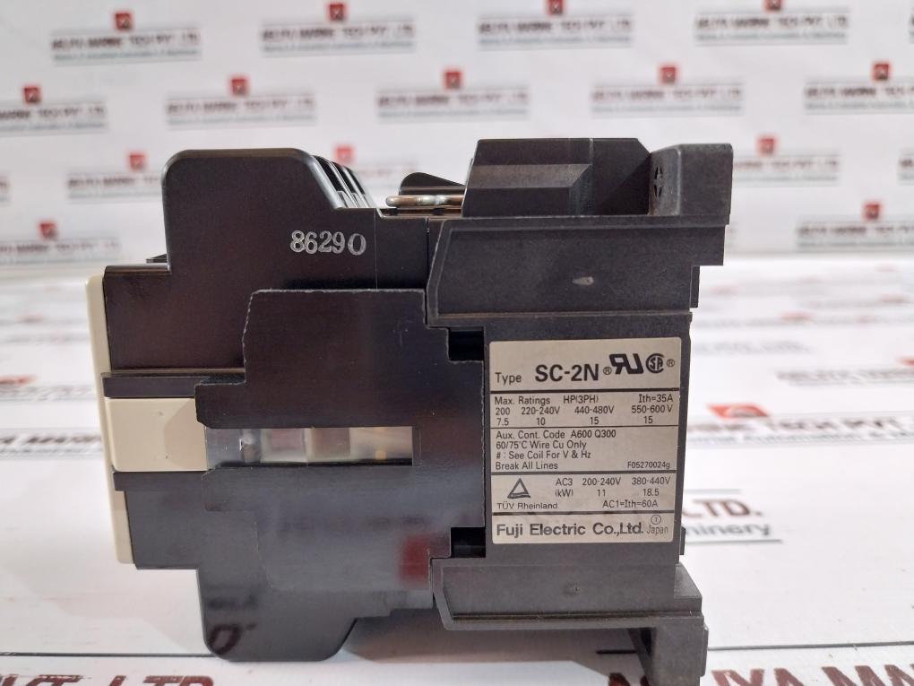 Fuji Electric Sc-2n [35] Sc35aa-122 Magnetic Contactor Sc-2n 3a 100-110v 50/60hz