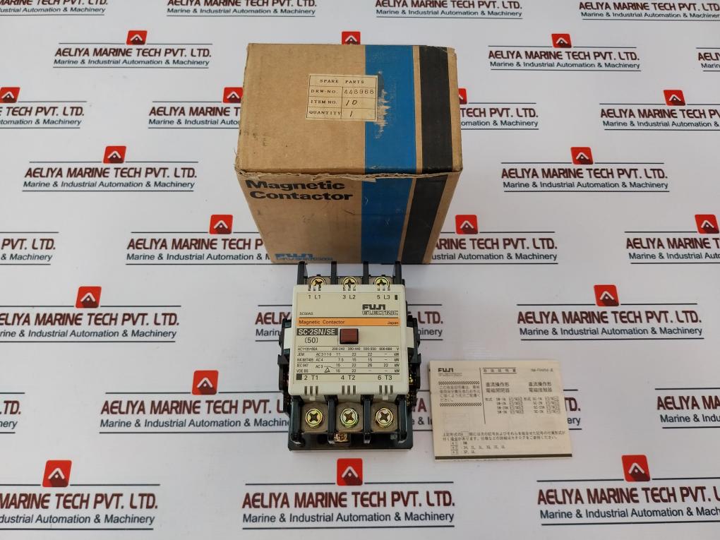 Fuji Electric Sc-2Sn/Se [50] Magnetic Contactor 24-25V 50/60Hz