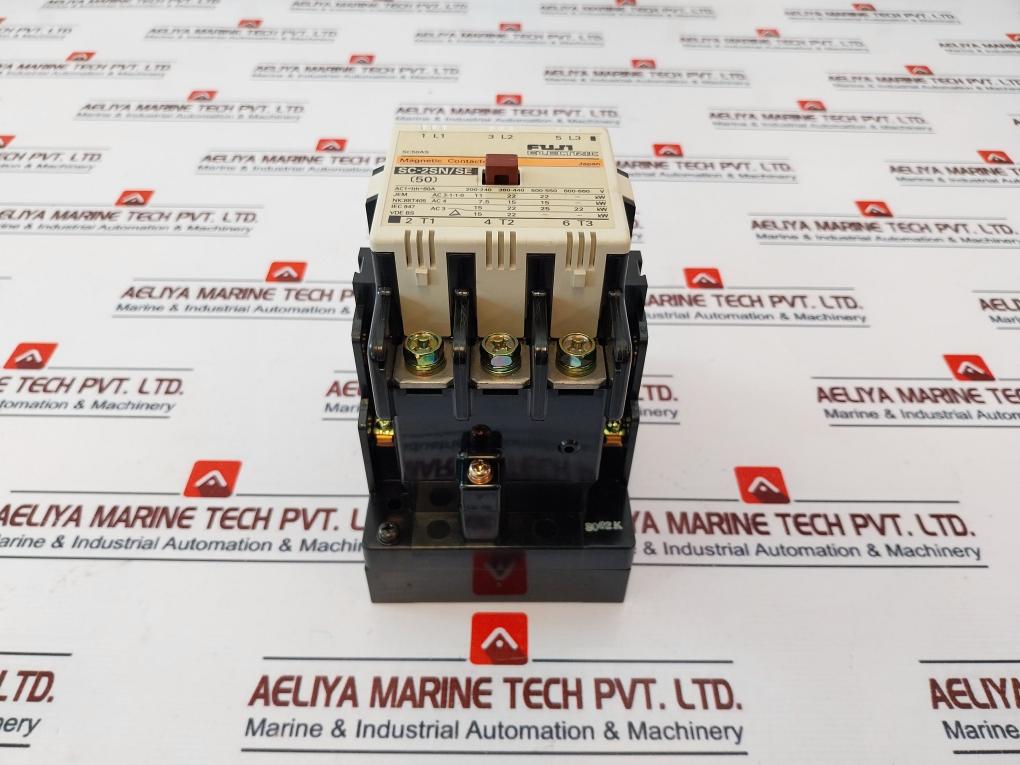Fuji Electric Sc-2Sn/Se [50] Magnetic Contactor 24-25V 50/60Hz