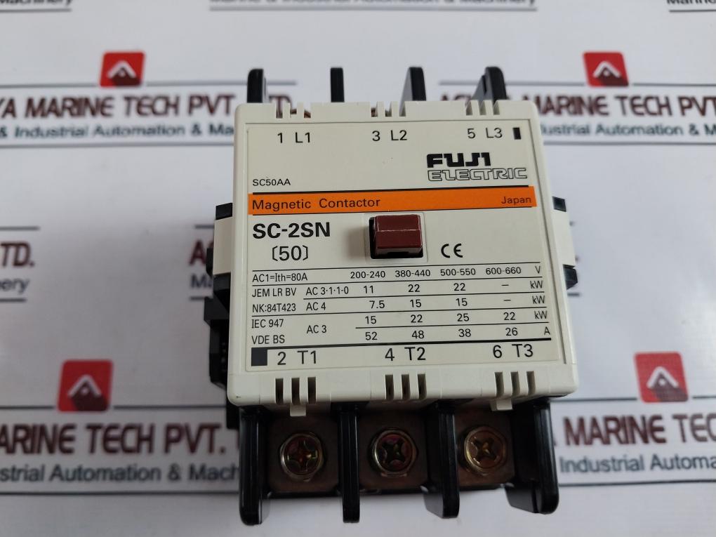Fuji Electric Sc-2Sn [50] Magnetic Contactor 50/60Hz