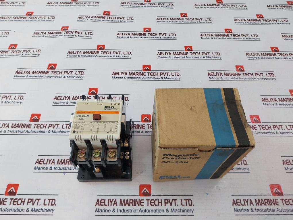 Fuji Electric Sc-2Sn (50) Magnetic Contactor 4Nc2F0# , 100V 50Hz