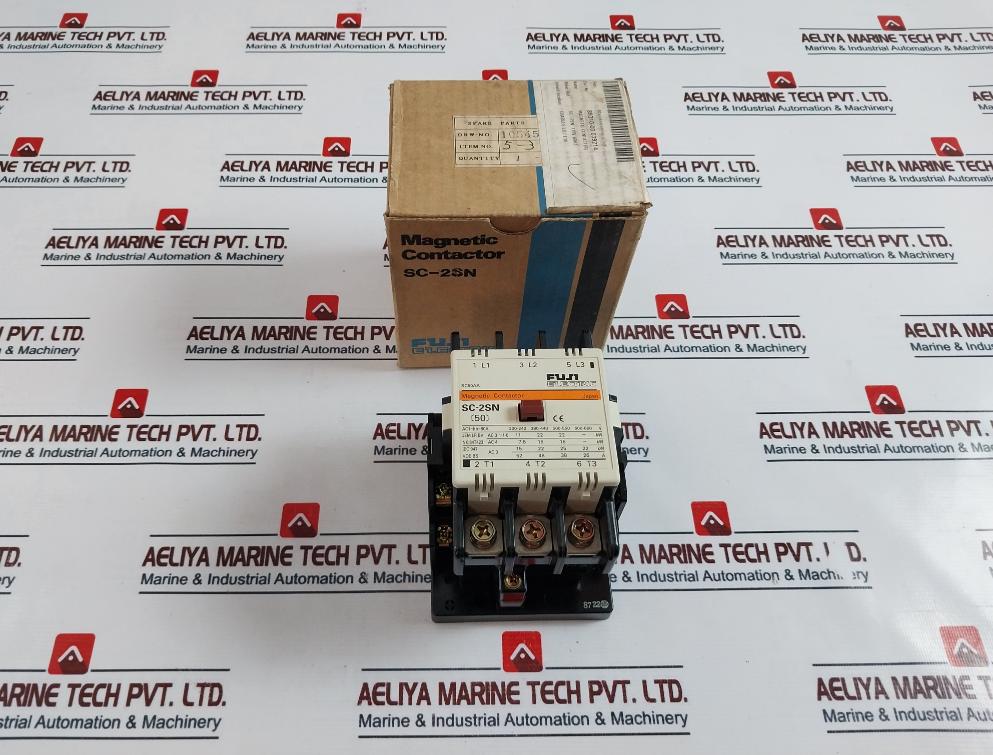 Fuji Electric Sc-2Sn (50) Magnetic Contactor 88310-00.039214 80A 100-110V 60Hz