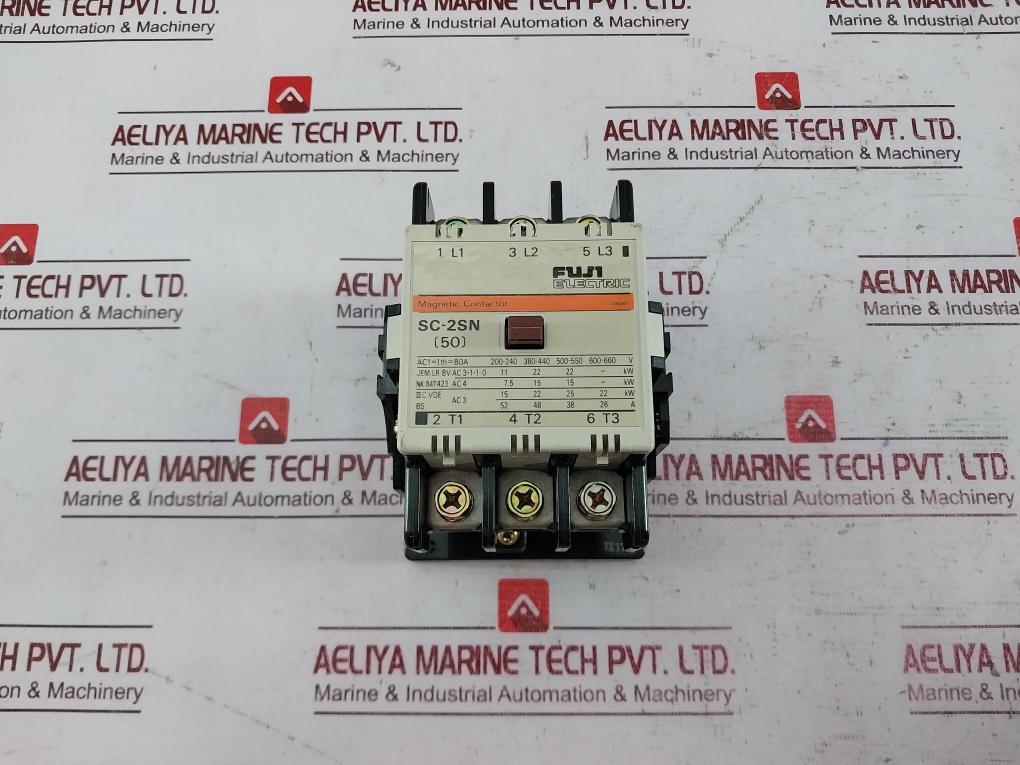 Fuji Electric Sc-2Sn (50) Thermal Overload Relay Magnetic Contactor 50A 380-400V