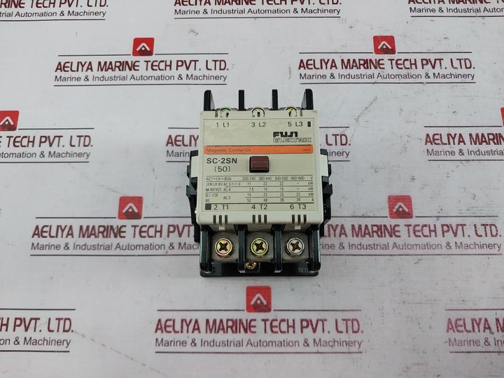 Fuji Electric Sc-2Sn (50) Thermal Overload Relay Magnetic Contactor 50A 380-400V