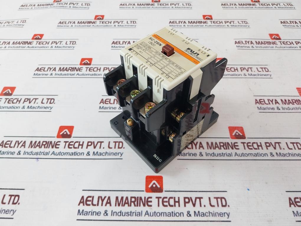 Fuji Electric Sc-2Sn (50) Magnetic Contactor 4Nc2F0# , 100V 50Hz