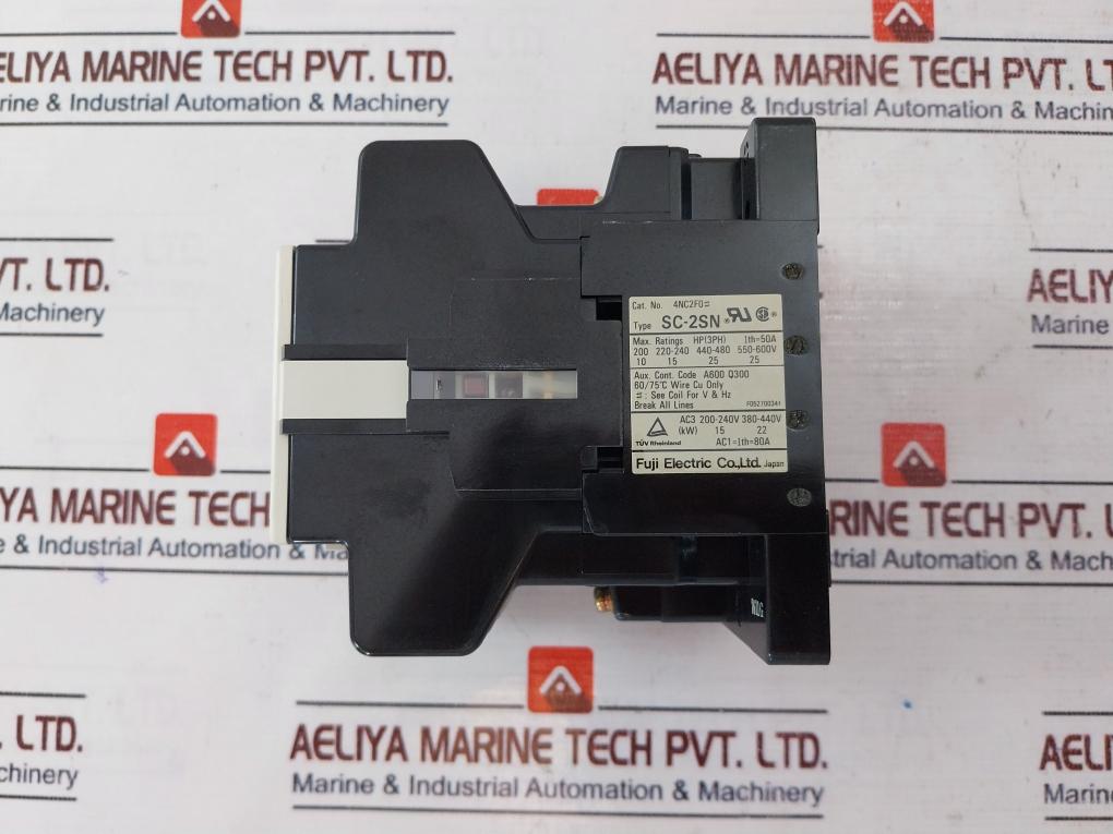 Fuji Electric Sc-2Sn (50) Magnetic Contactor 4Nc2F0# , 100V 50Hz