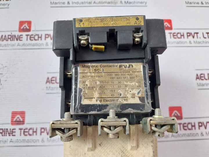 Fuji Electric Sc-3 Magnetic Contactor 200-220V 50/60Hz