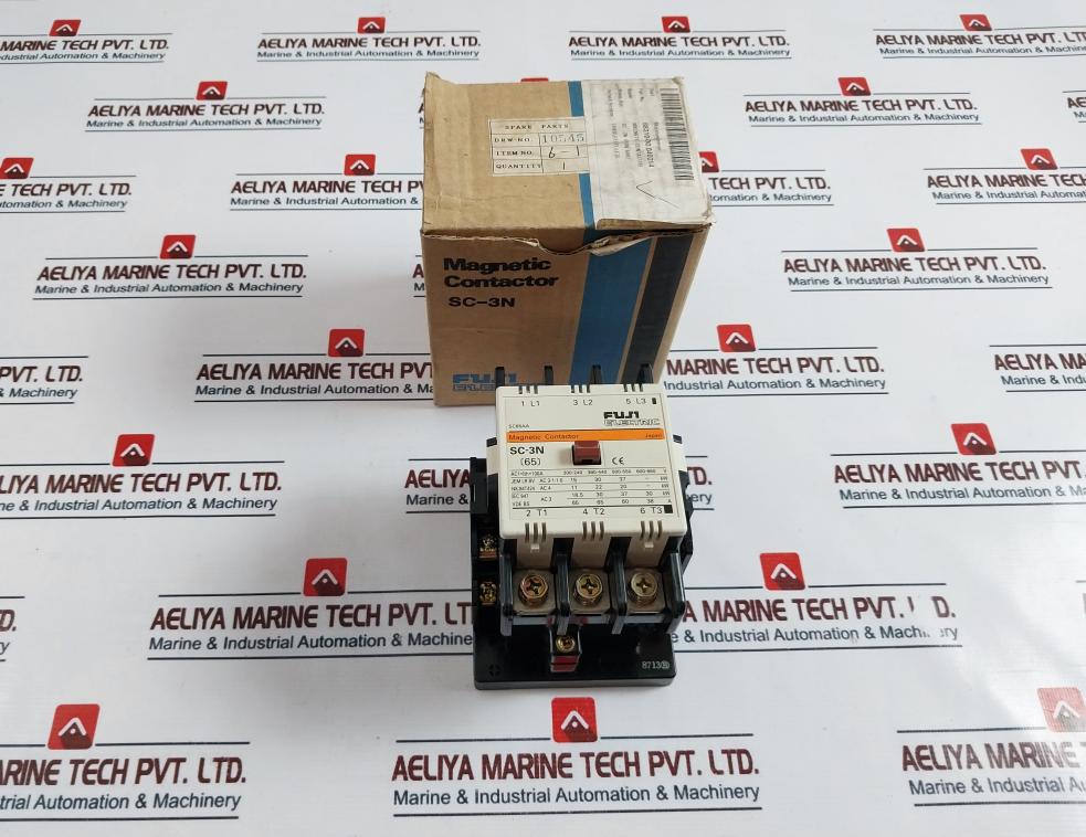 Fuji Electric Sc-3N (65) Magnetic Contactor 100A 380~400V 50Hz