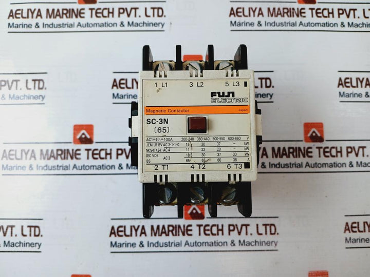 Fuji Electric Sc-3N[65] Magnetic Contactor 4Nc2H0#