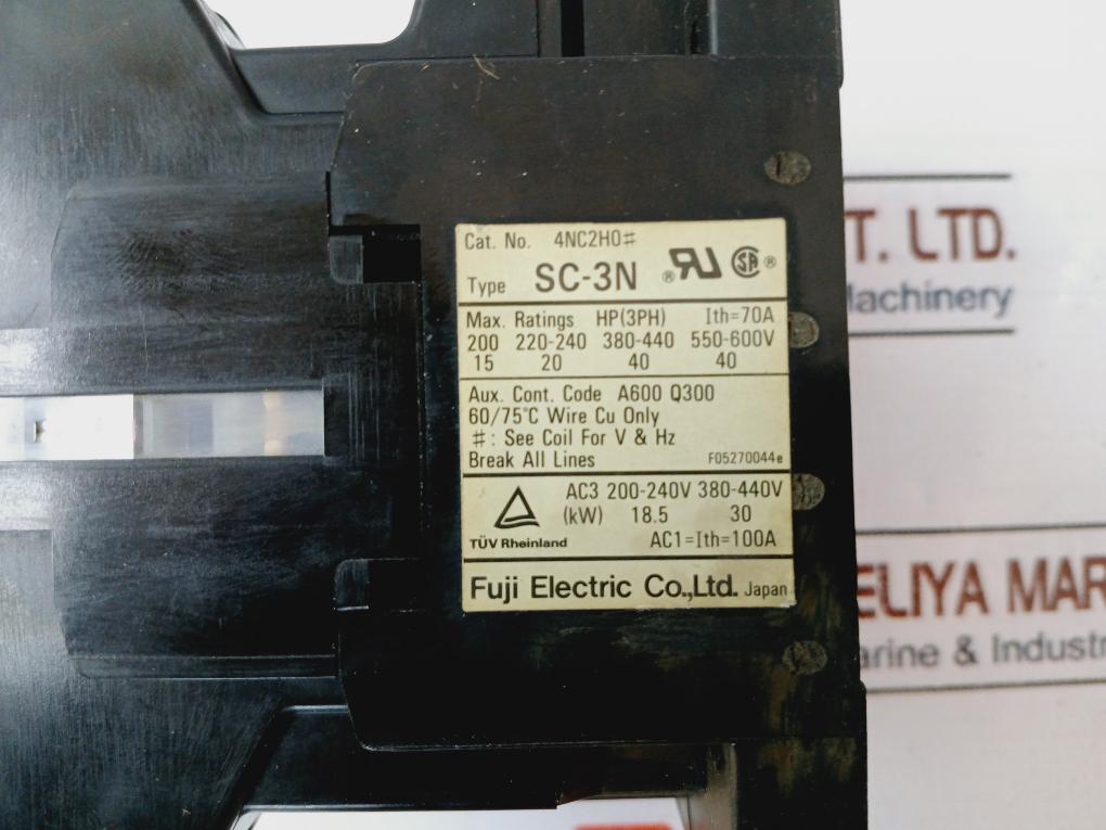 Fuji Electric Sc-3N[65] Magnetic Contactor 4Nc2H0#