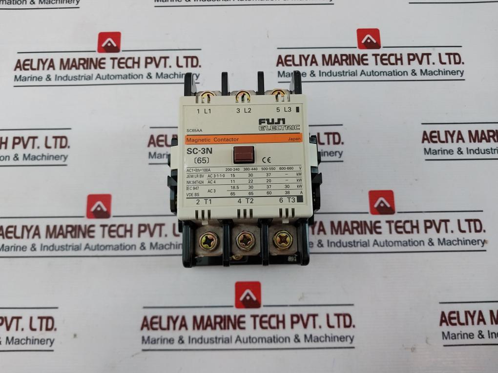 Fuji Electric Sc-3N (65) Magnetic Contactor 70A