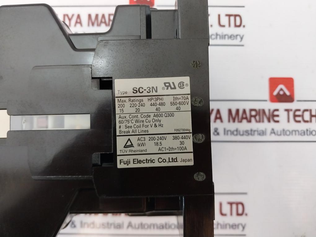 Fuji Electric Sc-3N (65) Magnetic Contactor 70A