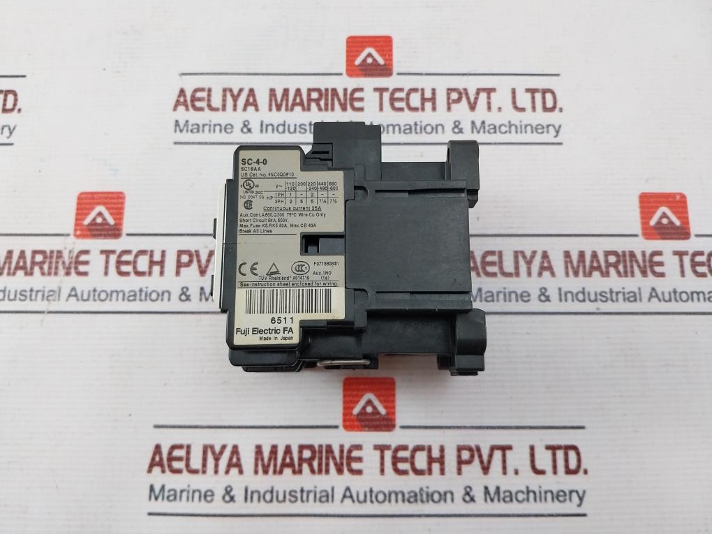 Fuji Electric Sc-4-0 Magnetic Contactor