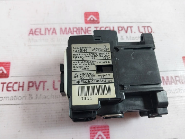 Fuji Electric Sc-4-0 [18] Magnetic Contactor Ac1=Ith=25A Ith=20A