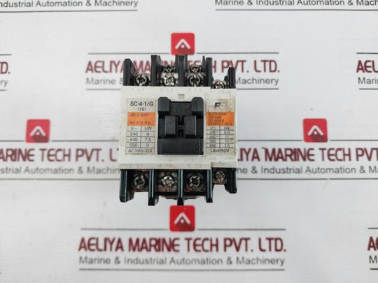 Fuji Electric Sc-4-1/G Standard Type Magnetic Contactor Motor Control, Dc 24V