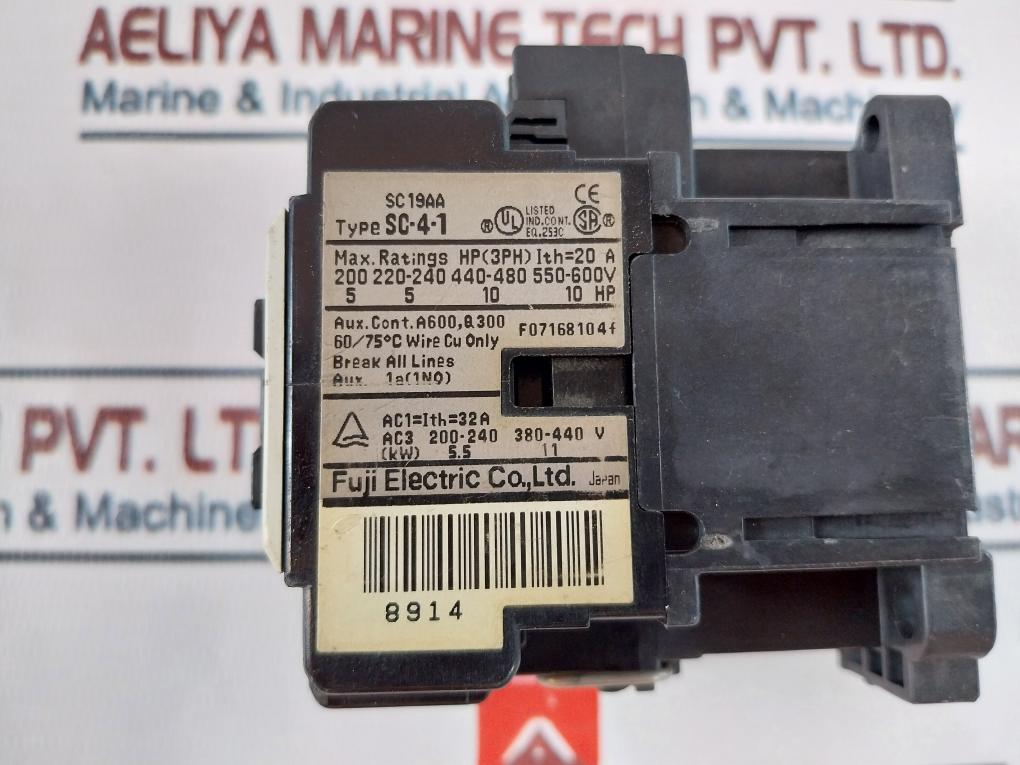 Fuji Electric Sc-4-1[19] Magnetic Contactor 20A