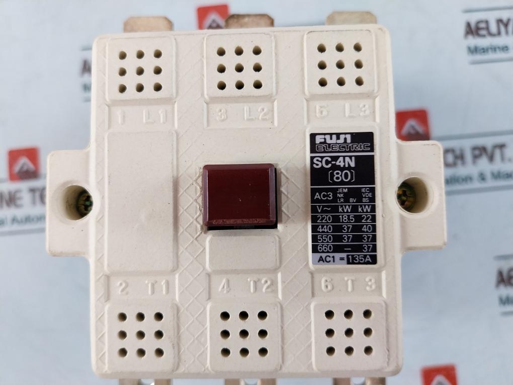 Fuji Electric Sc-4N [80] Magnetic Contactor 135A 380-450V 50/60Hz