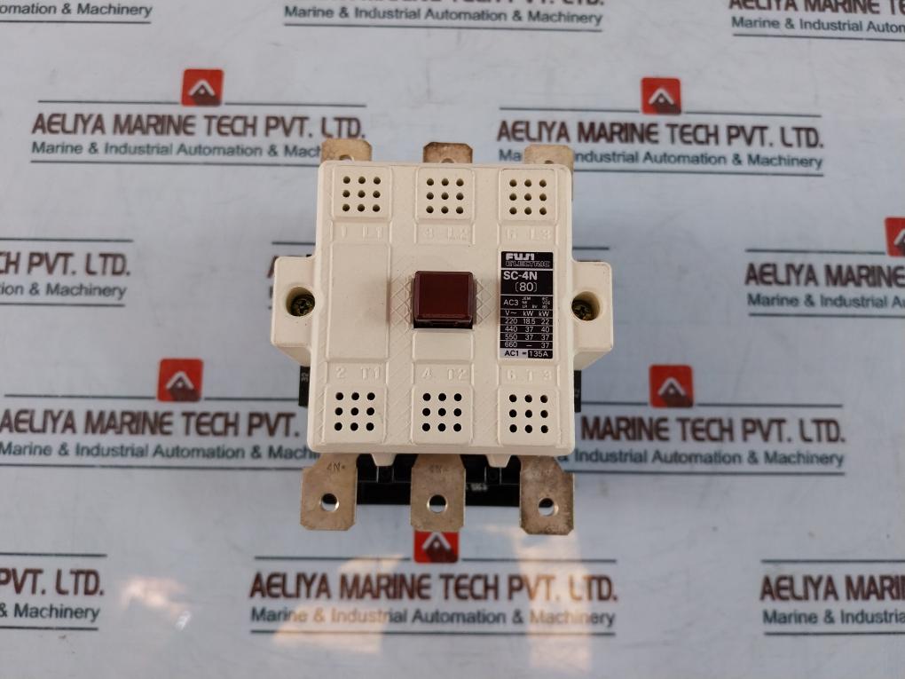 Fuji Electric Sc-4N [80] Magnetic Contactor 135A 380-450V 50/60Hz