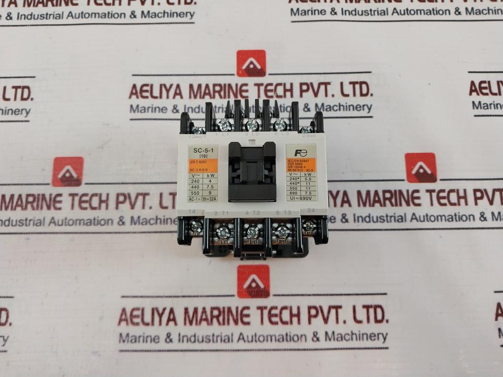 Fuji Electric Sc-5-1 [19] Sc20Aa Magnetic Contactor 380V/440V 50/60Hz