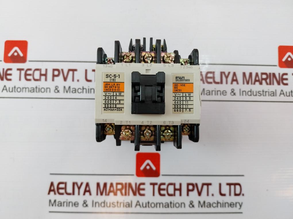 Fuji Electric Sc-5-1 Magnetic Contactor 4Nc0H0#20 380-400V 50Hz