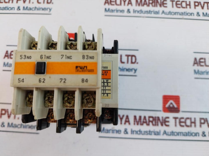 Fuji Electric Sc-5-1 Magnetic Contactor W/ Sz-a22 Contact Block