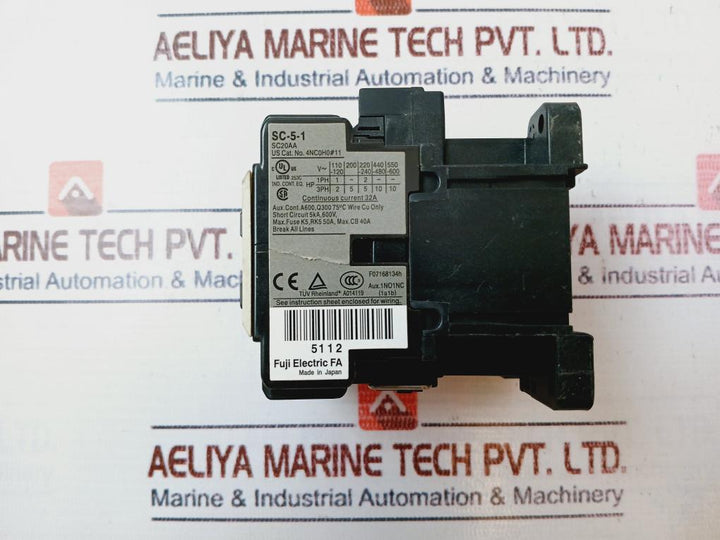 Fuji Electric SC-5-1 [19] Magnetic Contactor 50/60Hz