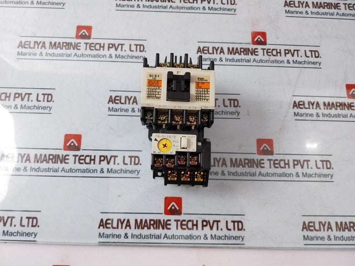 Fuji Electric Sc-5-1 [19] Magnetic Contactor W/ Thermal Overload Relay Tr-5-1N/3