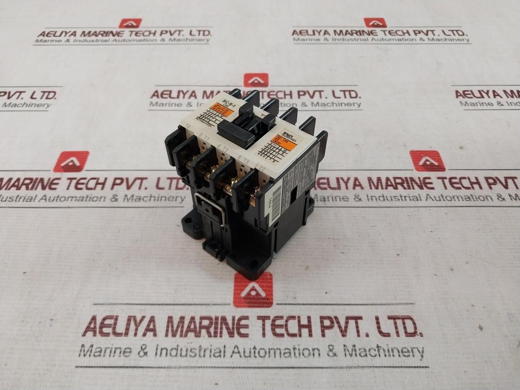 Fuji Electric Sc-5-1 [19] Magnetic Contactor 32A 3P 1No 1Nc Ac220V
