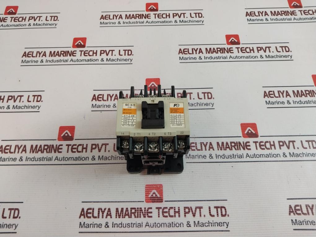 Fuji Electric Sc-5-1 [19] Magnetic Contactor 32A 690V