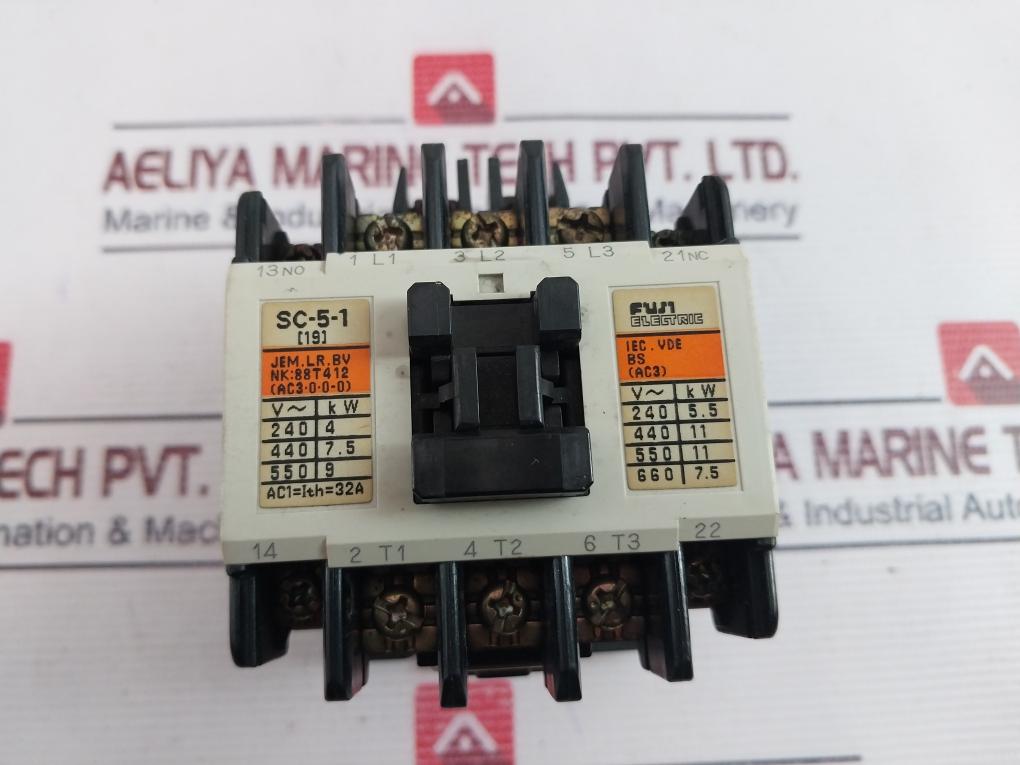 Fuji Electric Sc-5-1 [19] Magnetic Contactor 4Nc0H0 50/60Hz