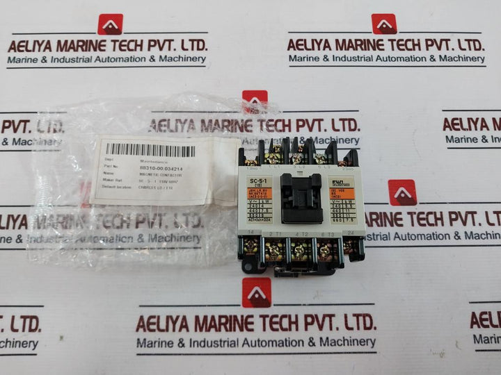 Fuji Electric Sc-5-1 [19] Magnetic Contactor 88T412 Sc-5-1 110V 60Hz