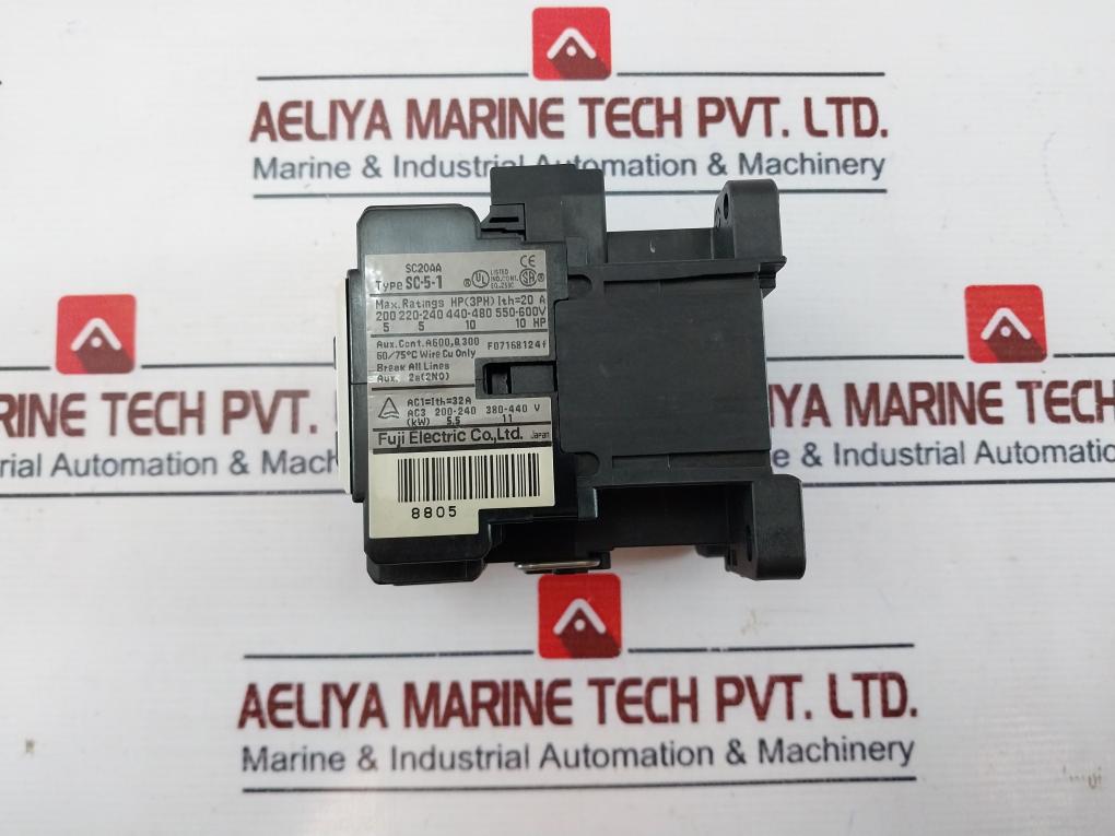 Fuji Electric Sc-5-1 [19] Magnetic Contactor 88T412 Sc-5-1 110V 60Hz