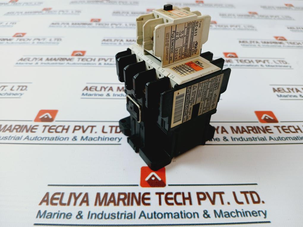 Fuji Electric Sc-5-1 [19] Contactor With Sz-a11 Auxiliary Contact Block