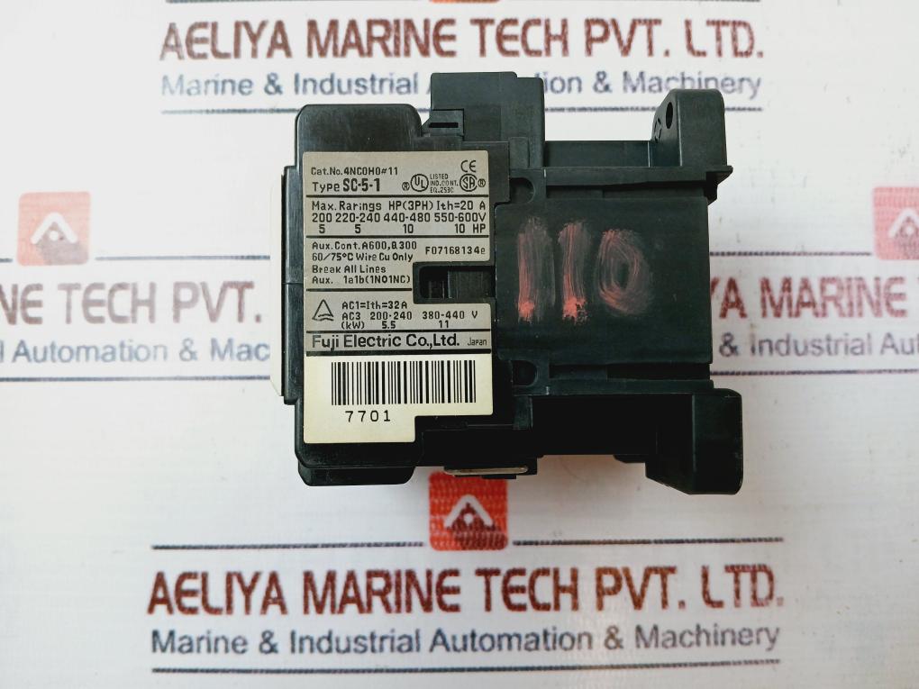 Fuji Electric Sc-5-1 [19] Magnetic Contactor Sc-5-1, 88T412, 32A